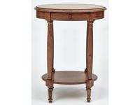 стол кофейный с ящиком Provence Mobilier de Maison  [H835 (D71)] орех