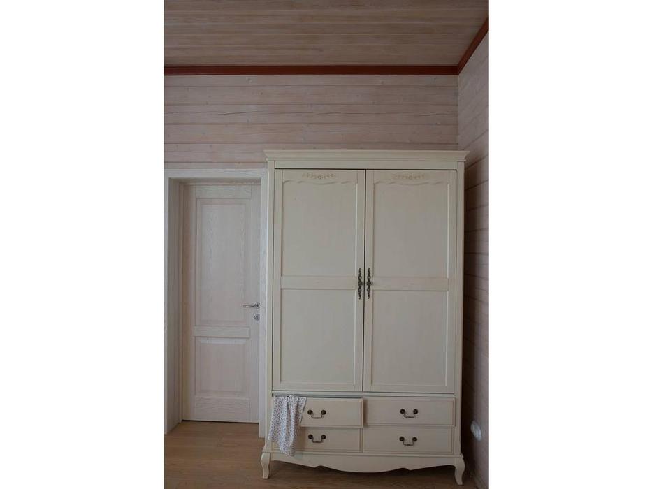 шкаф 2-х дверный  Belveder Mobilier de Maison  [ST9327KR-2] белый