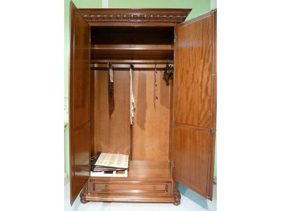 шкаф 2-х дверный  Венеция Люкс Simex  орех