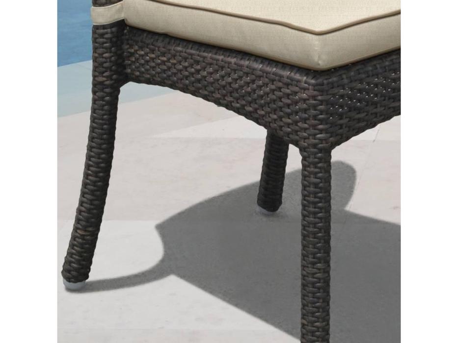 стул садовый с подушкой Ria Skylinedesign  [2423] черный кофе