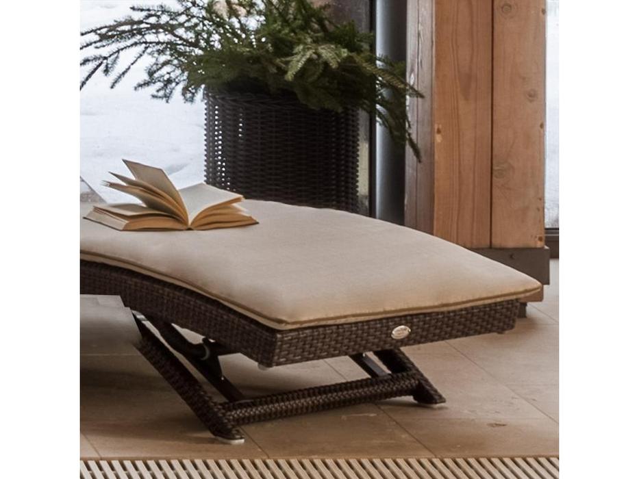 шезлонг с матрасом Shopie Skylinedesign  [2984] коричневый