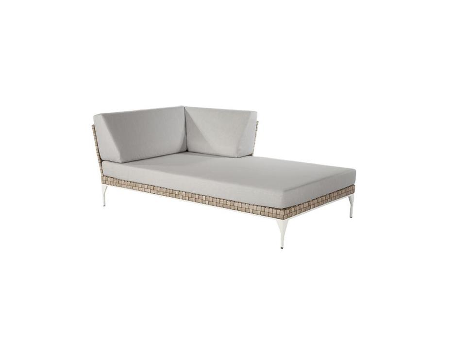 шезлонг лежак левая Brafta Skylinedesign  [22940.1] Seashell