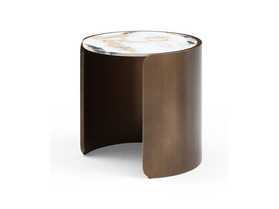стол журнальный   ESF  [ET3095CL(D45)white/bronze] коричневый
