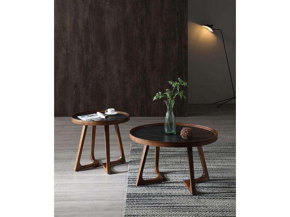 стол журнальный кофейный  ESF  [CT3059(D60)walnut] коричневый
