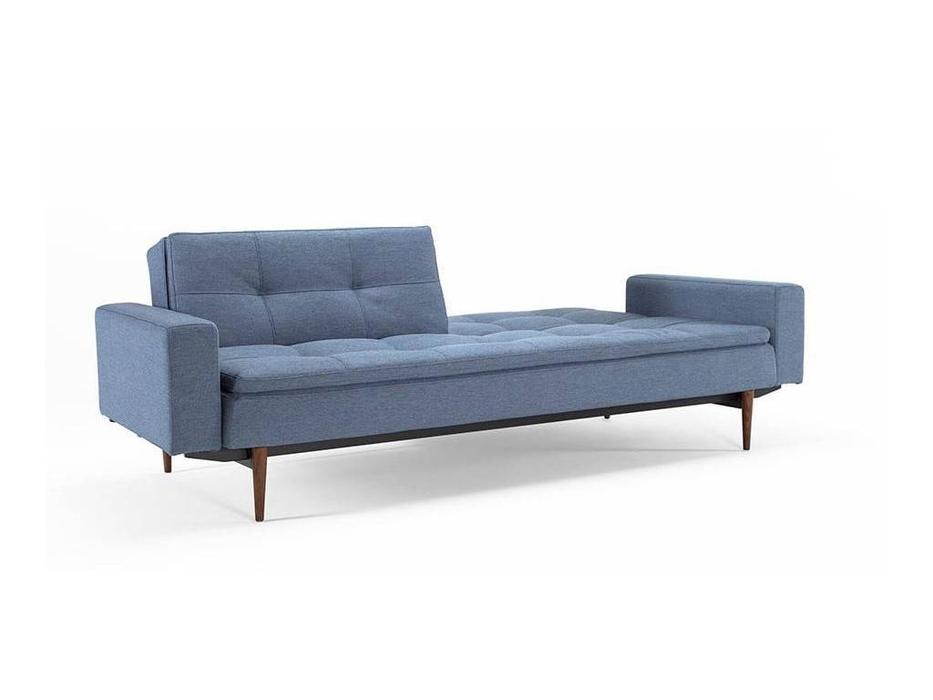 диван с мягкими подлокотниками тк. 558 Dublexo Innovation  синий