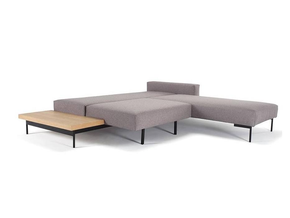 диван угловой с журнальным столом тк217 Bragi Innovation  серый