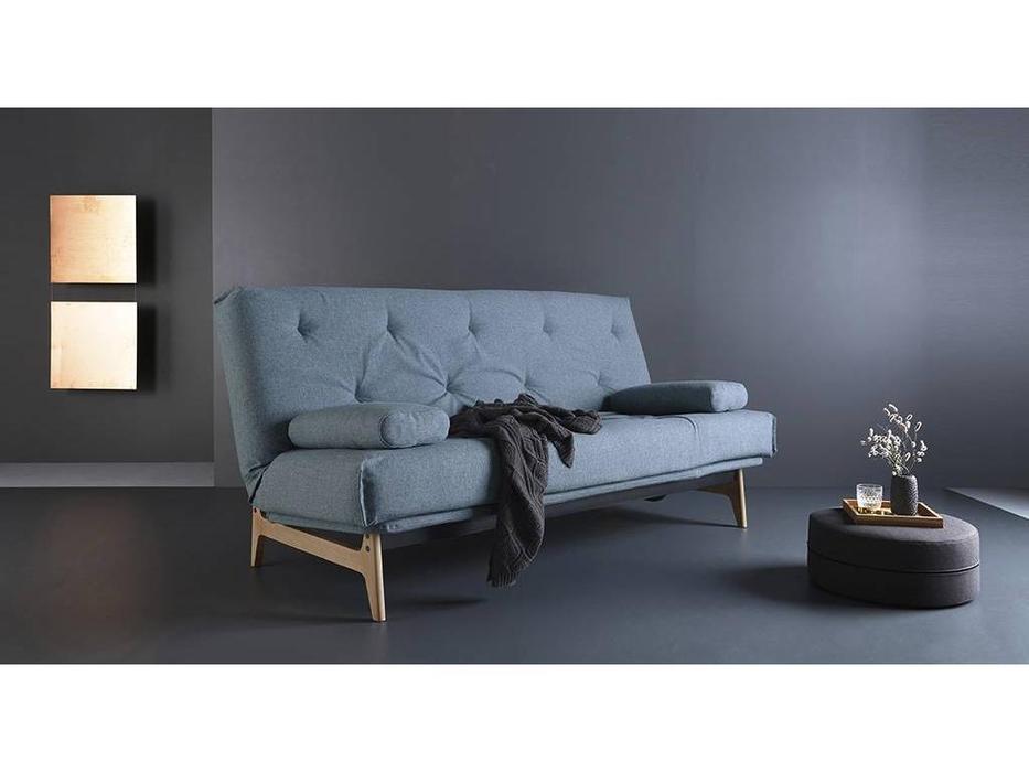 диван-кровать раскладной 120 Aslak Innovation  голубой