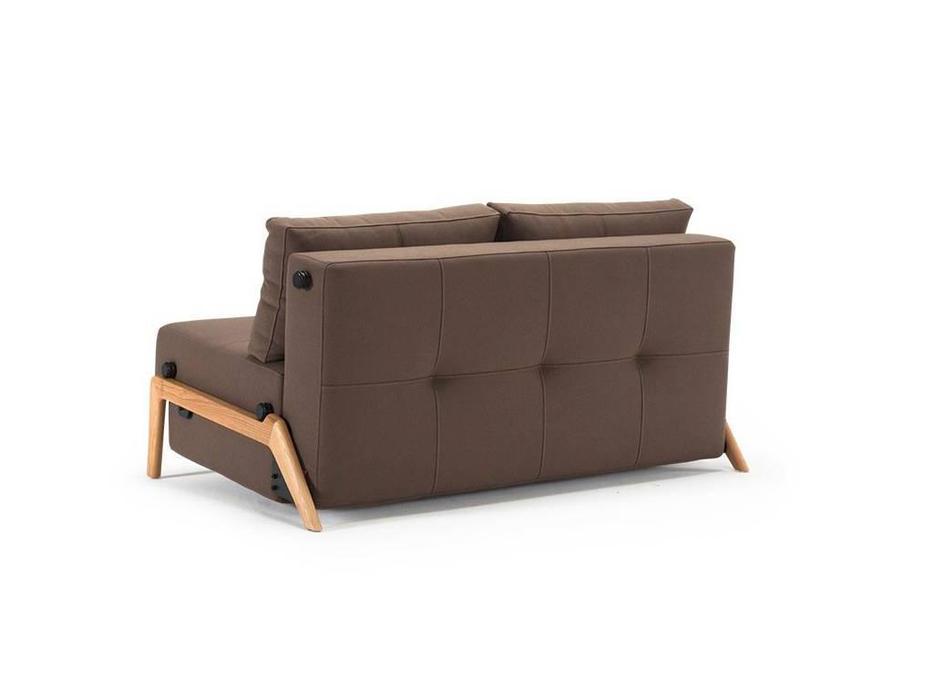 диван-кровать 140 см раскладной тк.XXX Cubed Innovation  коричневый