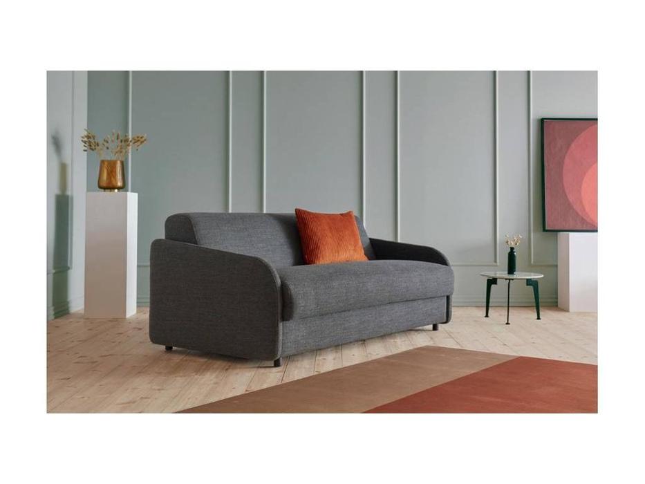 диван-кровать 140 с подлокотниками раскладной тк.577 Eivor Innovation  серый