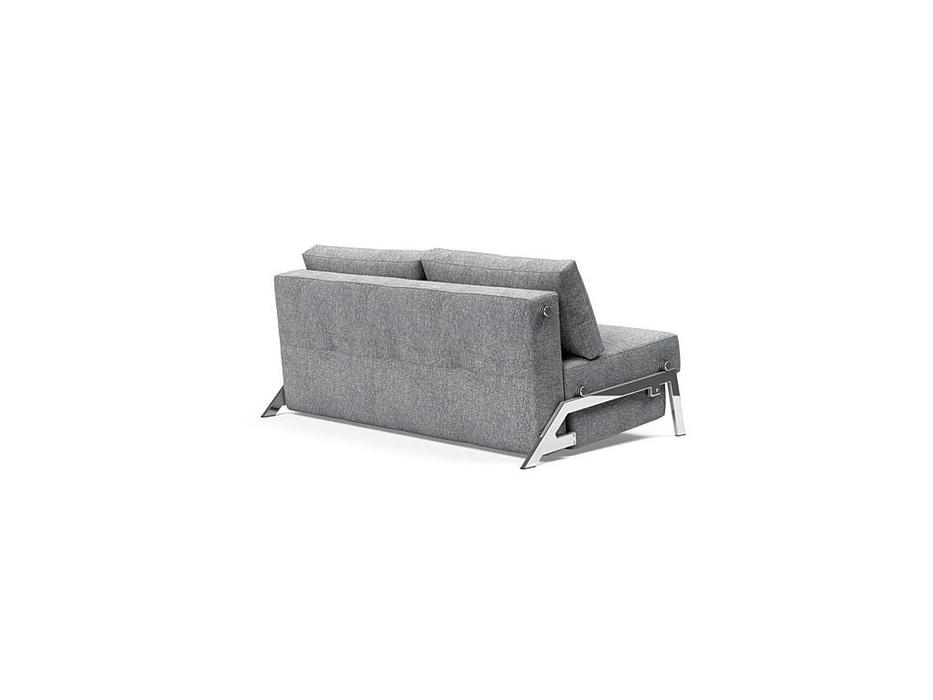 диван-кровать 160 ножки хром, тк.565 Cubed: Innovation [95-744029565-0-2] (серый)