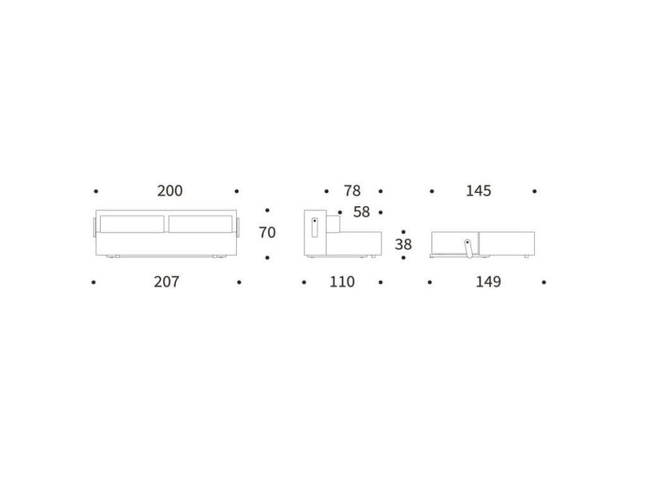 диван-кровать  Yonata Innovation  [95-543115586-2] молочный