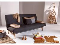 диван-кровать раскладной 140 Aslak Innovation  серый