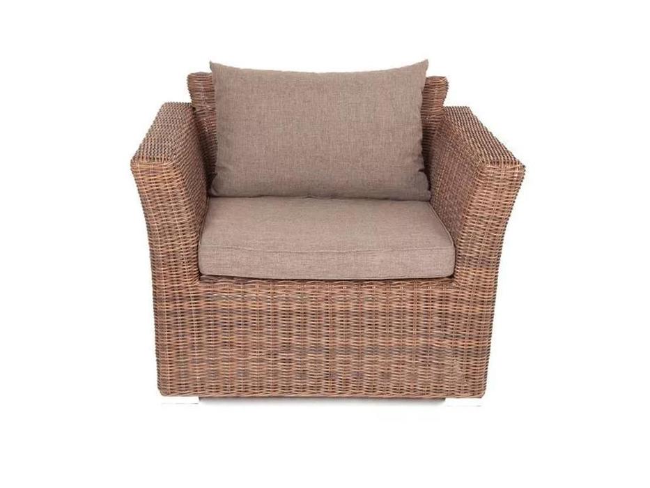 кресло садовое с подушками Капучино 4SIS  [YH-C1130W-3 brown] коричневый