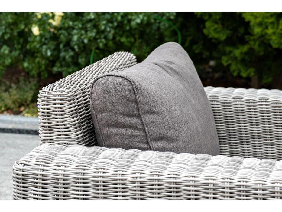 кресло садовое с подушками Боно 4SIS  [YH-C1515W gray] серый