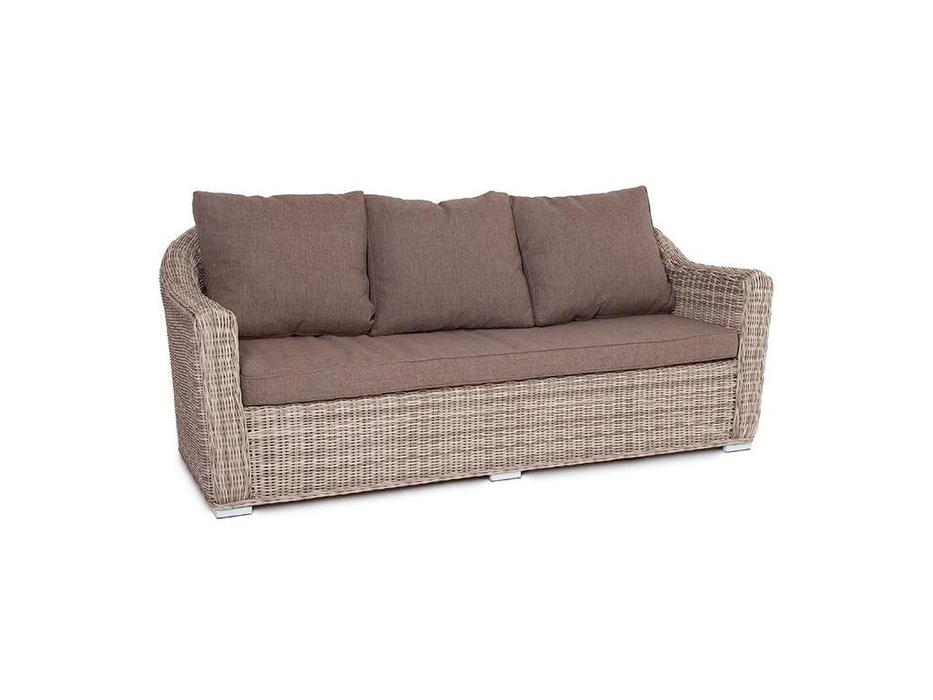 диван садовый с подушками Фабриция 4SIS  [YH-C3059W-1 gray] серый