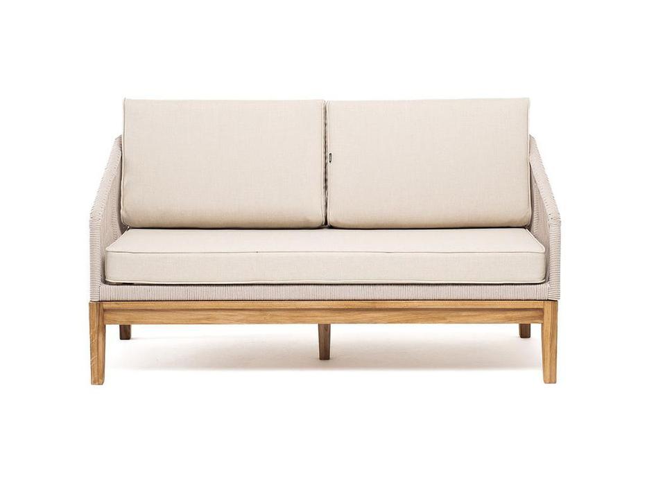 диван садовый с подушками Канны 4SIS  [KAN-S-2-T001 beige(beige035)] бежевый