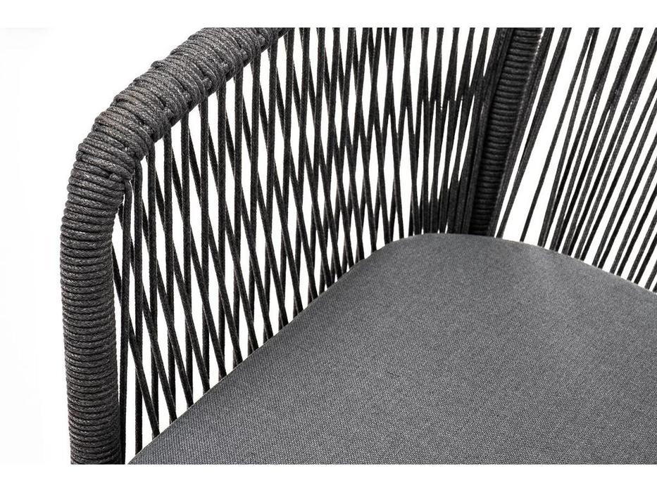 стул с подушкой Марсель 4SIS  [MAR-CH-001 W SH grey(gray)] серый, белый