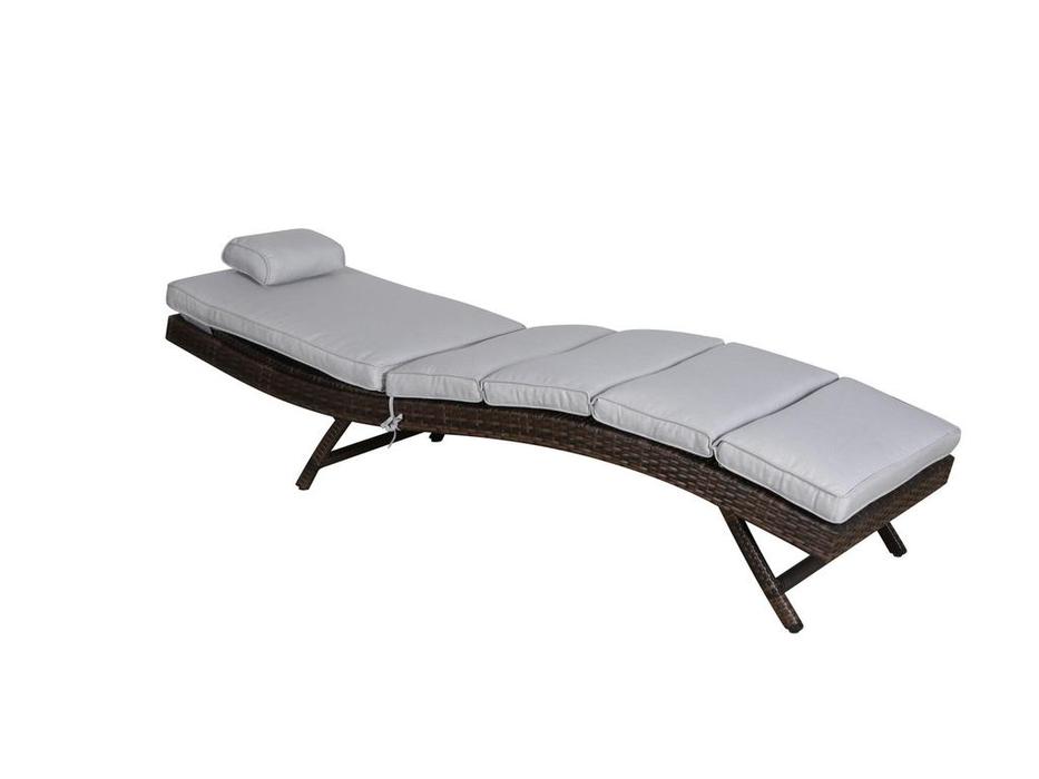 шезлонг с матрасом Лиссабон 4SIS  [GFCA200-A brown] коричневый