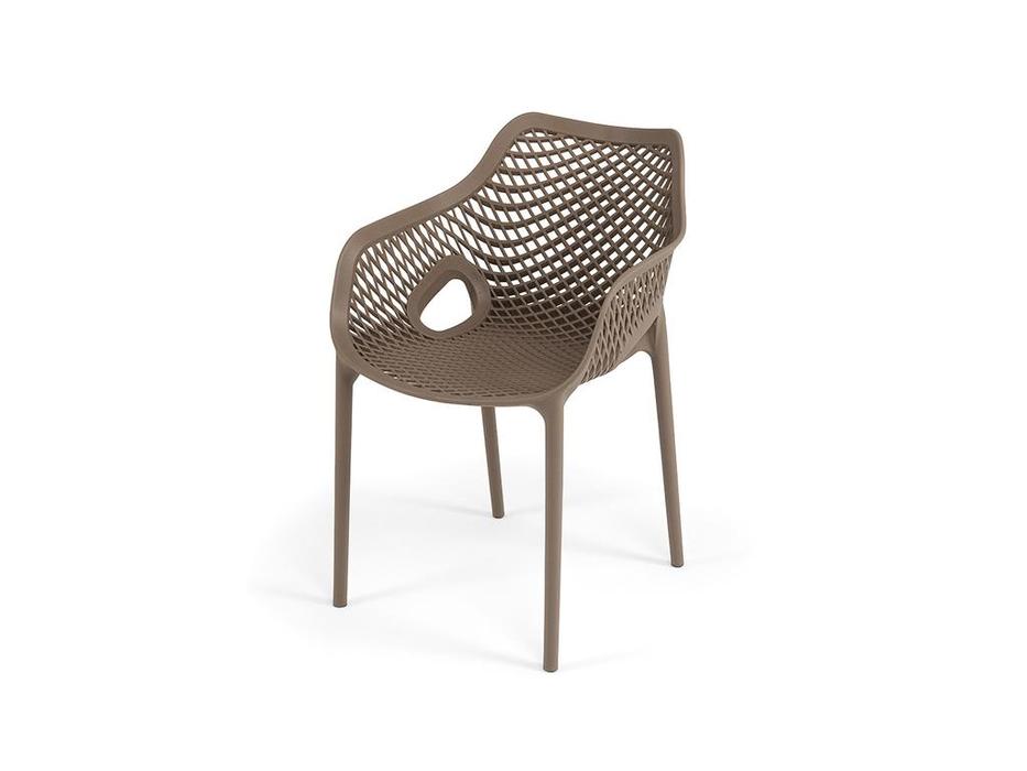 стул пластиковый Беллини 4SIS  [203046 B-brown] коричневый