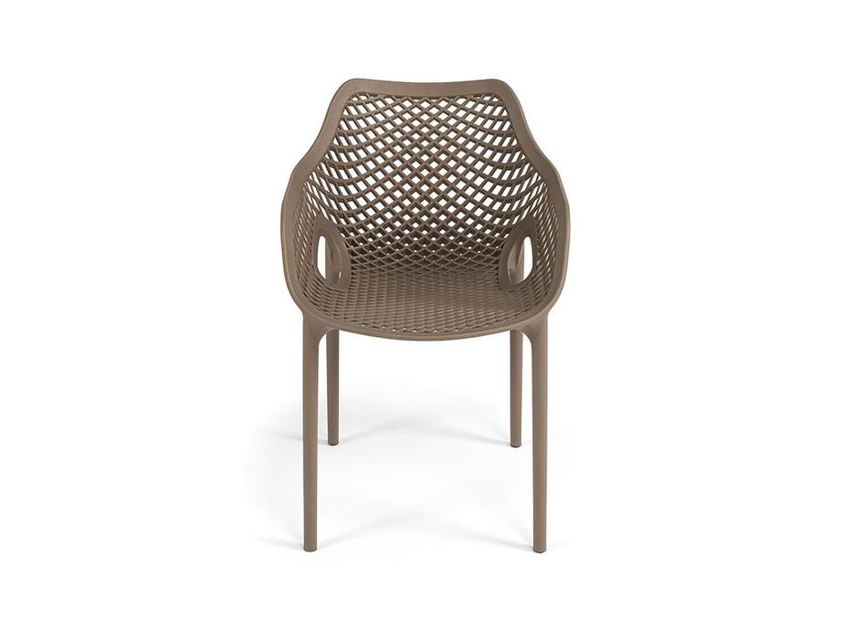 стул пластиковый Беллини 4SIS  [203046 B-brown] коричневый