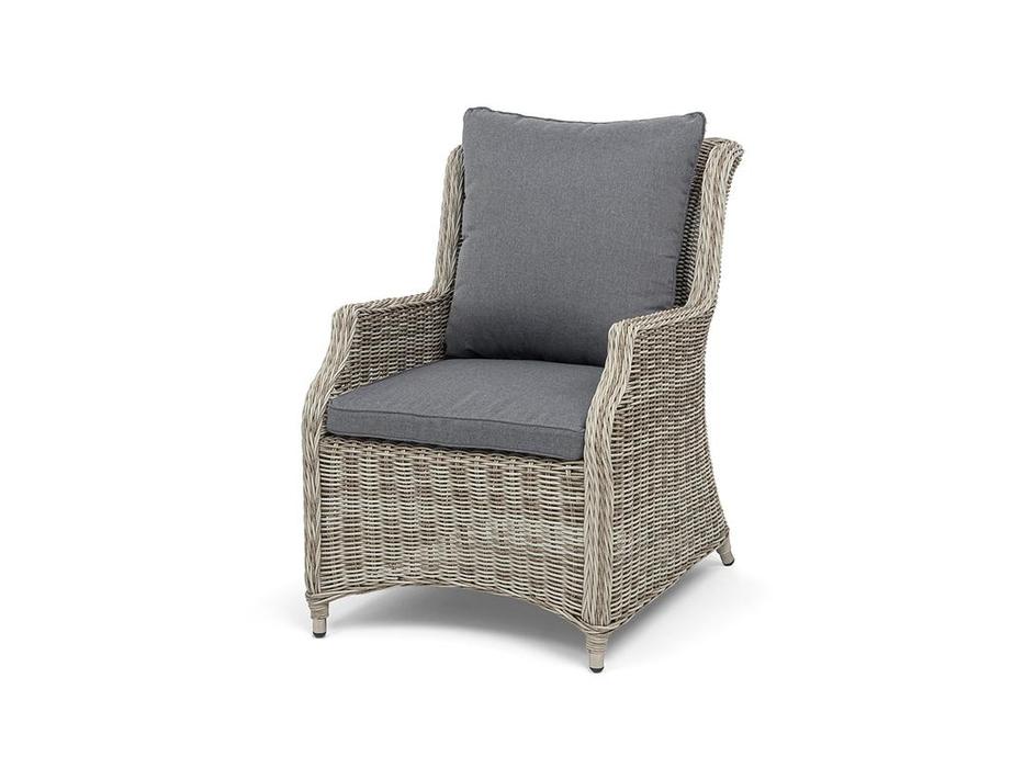 кресло садовое с подушками Неаполь 4SIS  [YH-C1548W beige] бежевый