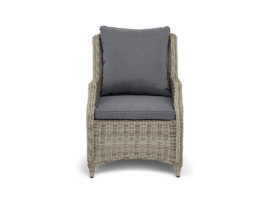 кресло садовое с подушками Неаполь 4SIS  [YH-C1548W beige] бежевый