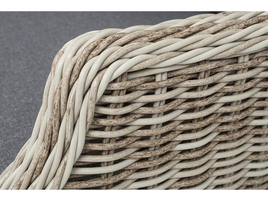 кресло садовое с подушками Неаполь 4SIS  [YH-C1548W beige] бежевый