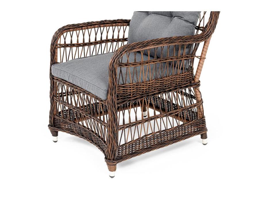 кресло садовое  Цесена 4SIS  [YH-C1621W brown] коричневый