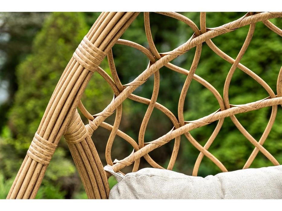 кресло подвесное с подушкой Венеция 4SIS  [YH-L23703W] соломенный