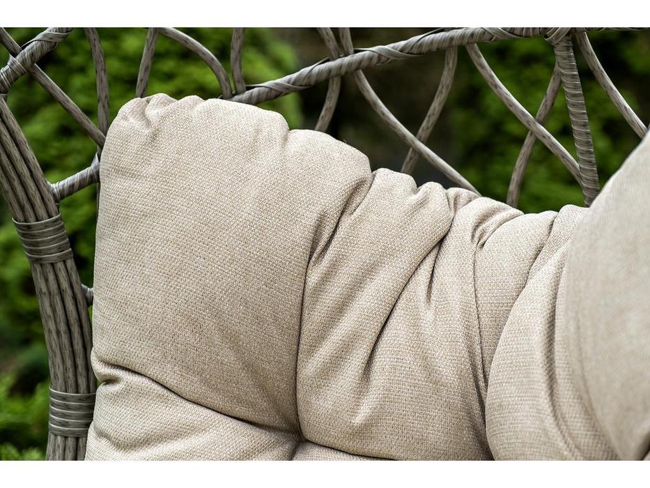 кресло подвесное с подушкой Венеция 4SIS  [YH-L23703W Grey] серый