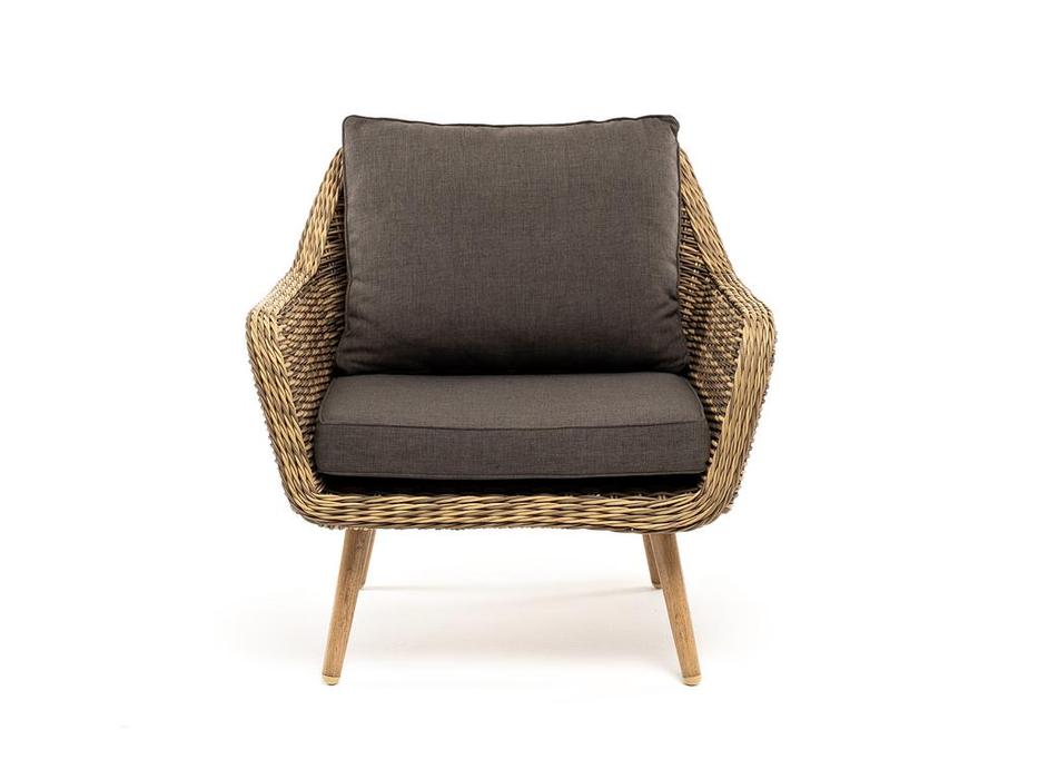 кресло садовое  Прованс 4SIS  [YH-SYH272W-CH] соломенный