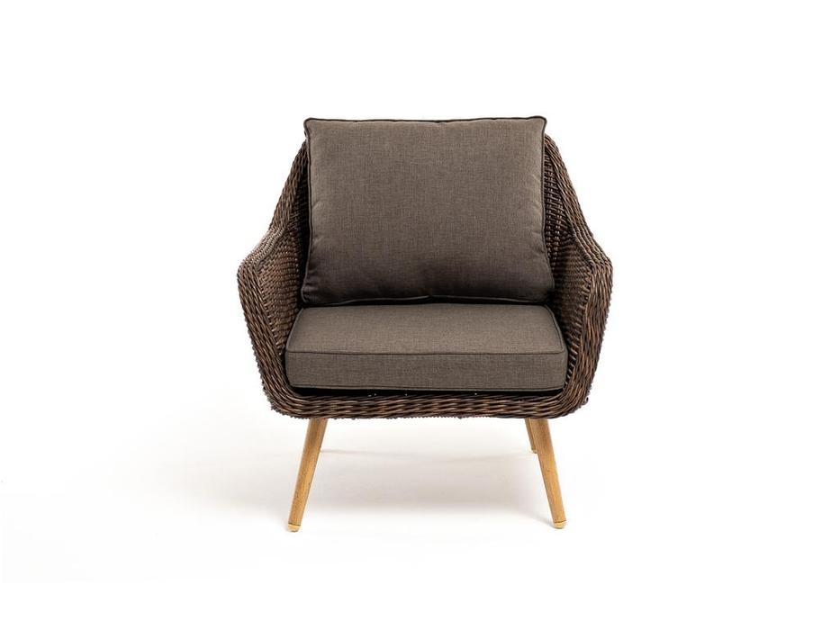 кресло садовое  Прованс 4SIS  [YH-SYH272W-CH brown] коричневый