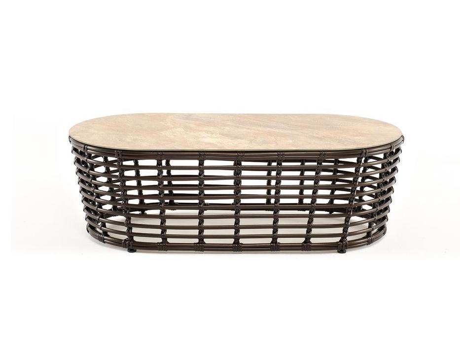 стол журнальный  Валенсия 4SIS  [YH-S4251G Bronze] коричневый