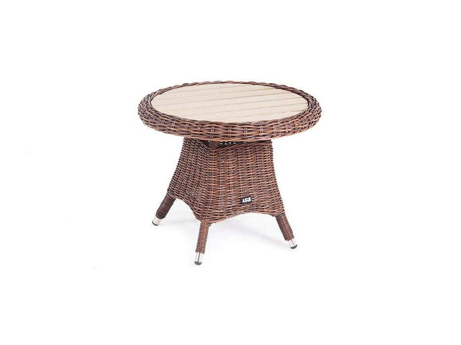 стол садовый кофейный Равенна 4SIS  [YH-S4329P brown] коричневый