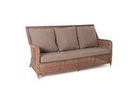 диван садовый с подушками Гляссе 4SIS  [YH-C3579W-2 brown] коричневый