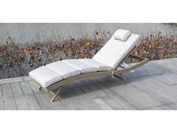 шезлонг с матрасом Лиссабон 4SIS  [GFCA200-A] соломенный