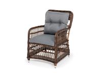 кресло садовое  Цесена 4SIS  [YH-C1621W brown] коричневый