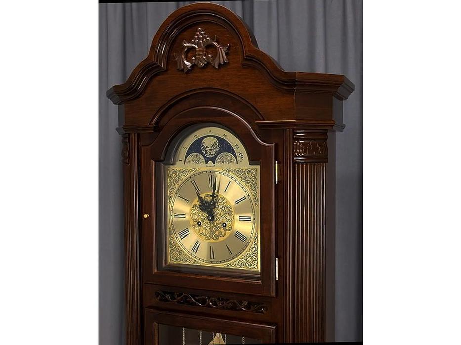 часы напольные  Мудрость веков Columbus  [CL-9200M] темный орех