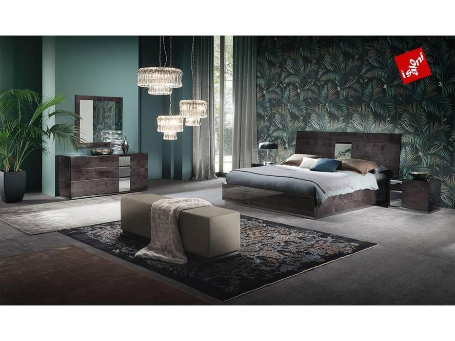 спальня современный стиль  Heritage ALF  dark velvet birch high gloss