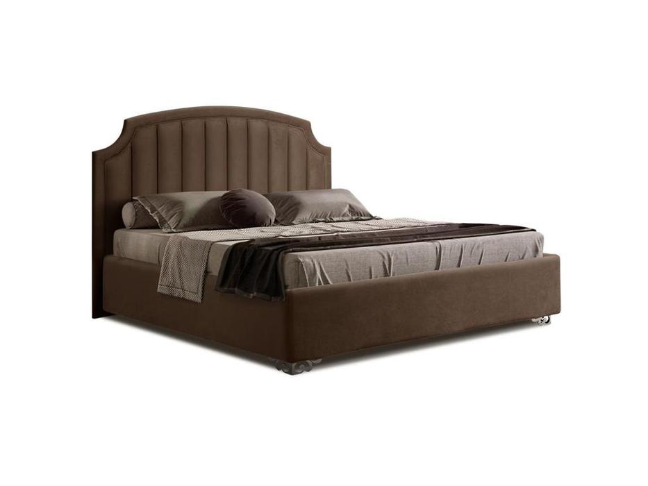 кровать двуспальная с подъемным механизмом Verona ЯМ  [ВРКР180-1[3]] коричневый