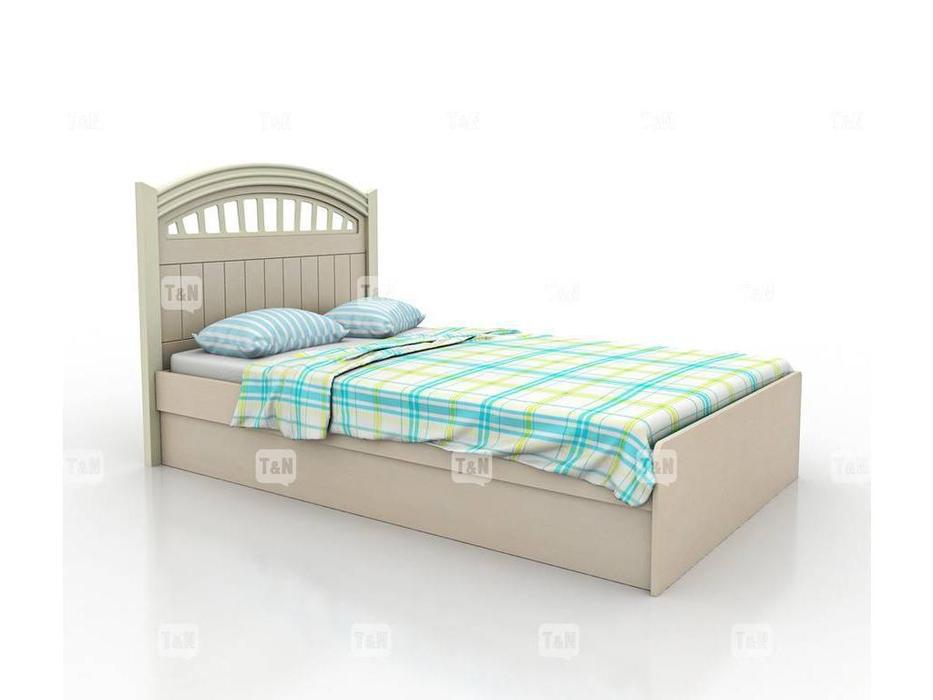 кровать детская  Michael Tomyniki  [91XA31] белый, розовый, зеленый, беж