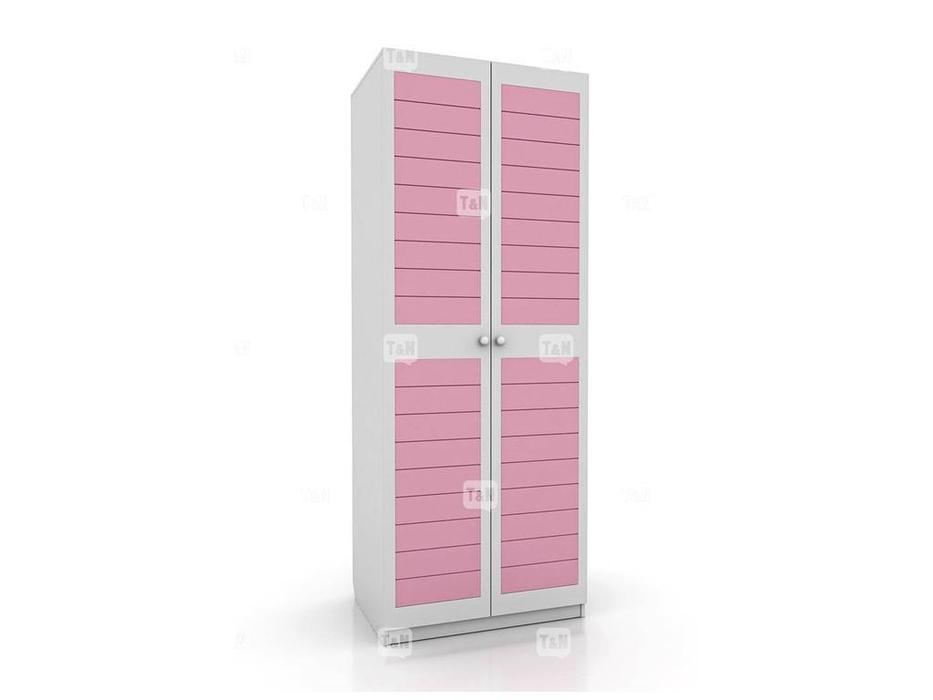 шкаф 2-х дверный  Michael Tomyniki  [91XE20] белый, розовый, зеленый, беж