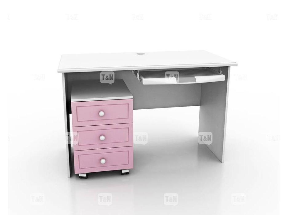 стол письменный  Michael Tomyniki  [91XS10] белый, розовый, зеленый, беж