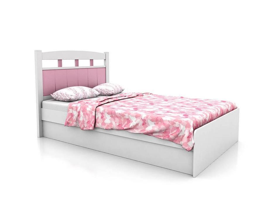 кровать детская  Robin Tomyniki  [92XA31] белый, розовый, голубой