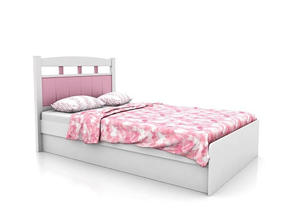 кровать детская  Robin Tomyniki  [92XА11] белый, розовый, голубой