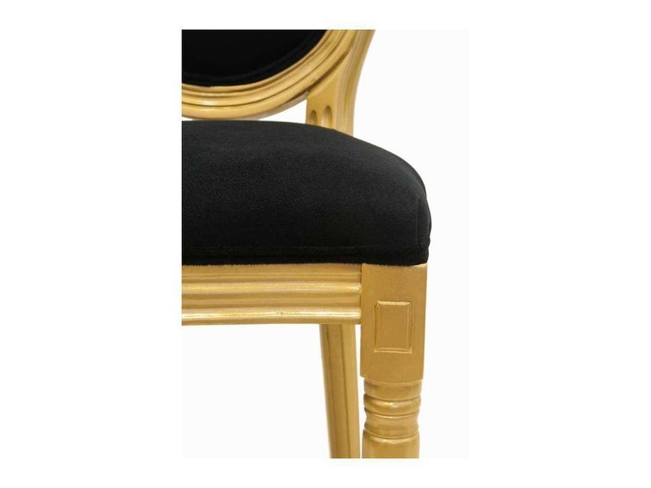 стул  Volker Interior  [5KS24501-BG] черный, золото