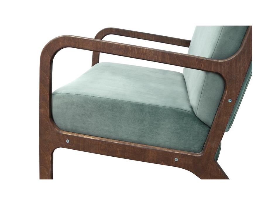 кресло с подлокотниками Mody Interior  [7LV27634-GR] зеленый