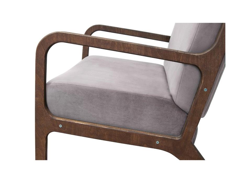 кресло с подлокотниками Mody Interior  [7LV27634-G] серый