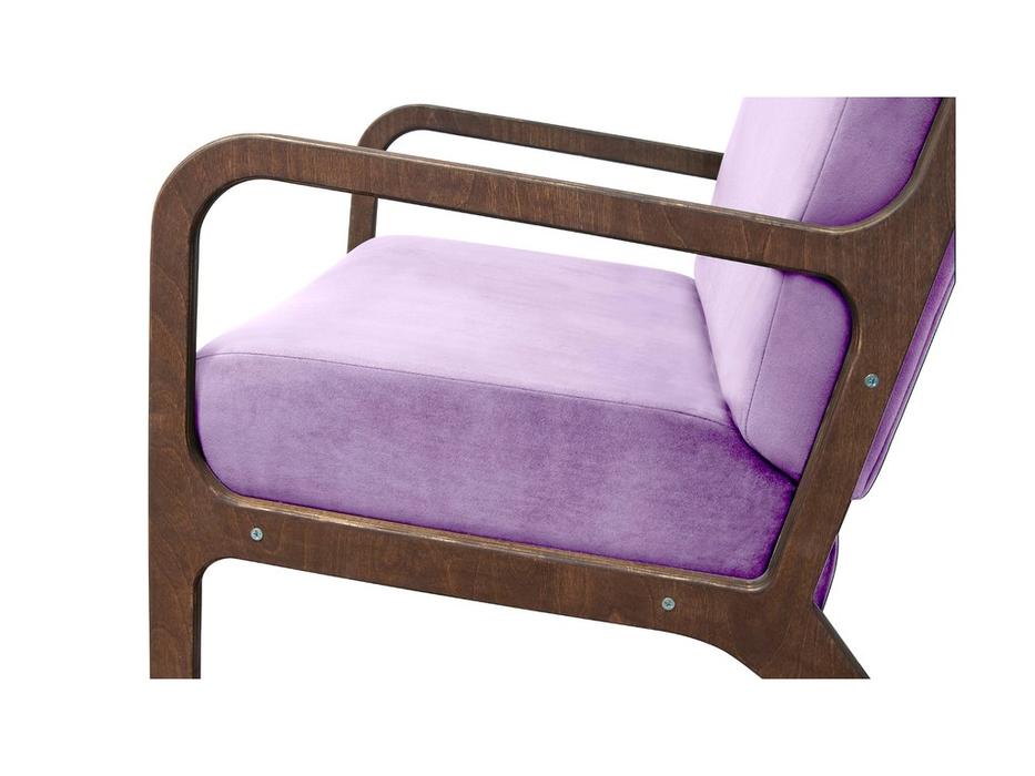 кресло с подлокотниками Mody Interior  [7LV27634-V] фиолетовый