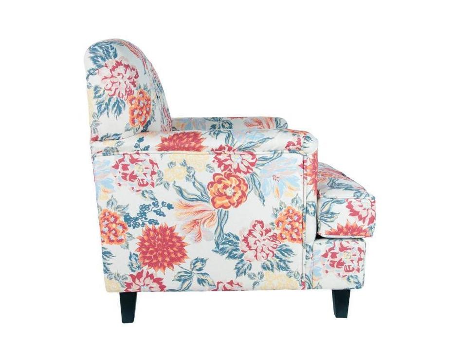 кресло  Somac Interior  [DF-1814-C] белый, розовый, голубой